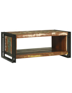 Tavolino da salotto 90 x 50 x 38 cm Legno Recuperato Massello