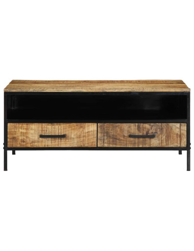 Tavolino da salotto con cassetto Marrone 90 x 50 x 40 cm