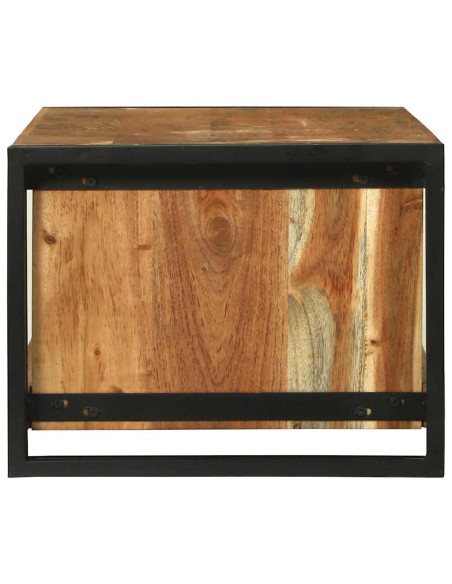 Tavolino da salotto 120 x 50 x 38 cm Legno di Acacia Massello