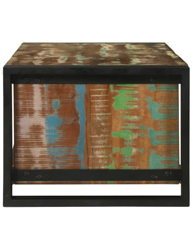 Tavolino da salotto 90 x 50 x 38 cm Legno Recuperato Massello