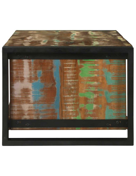 Tavolino da salotto 90 x 50 x 38 cm Legno Recuperato Massello