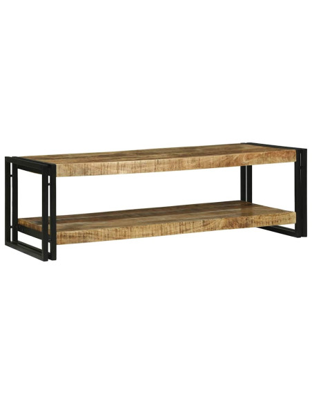 Tavolino da salotto Marrone Legno di mango massello
