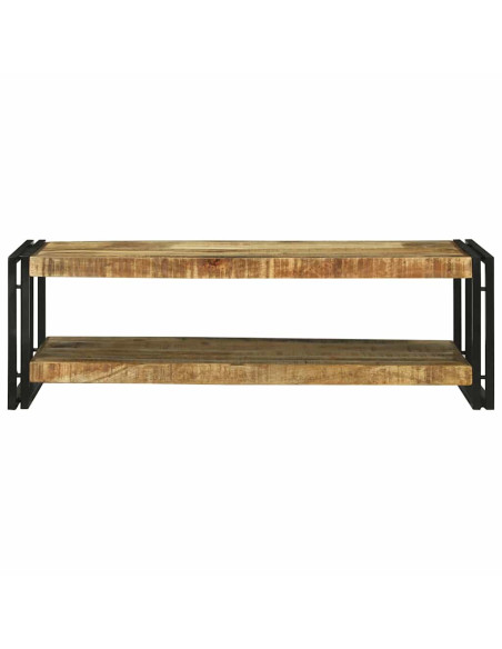 Tavolino da salotto Marrone Legno di mango massello