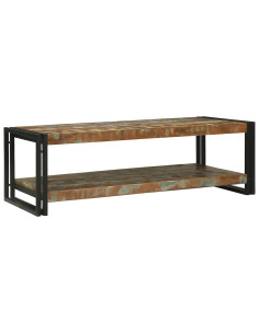 Tavolino da salotto Multicolore Legno Recuperato Massello 2