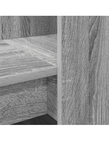 Scrivania Grigio Sonoma 122 x 67 x 145 cm Legno multistrato