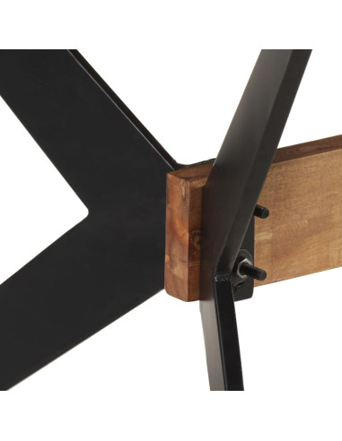 Tavolo da Pranzo 180x90x76 cm in Legno Massello di Mango