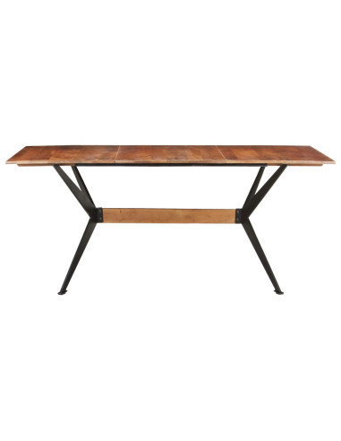 Tavolo da Pranzo 180x90x76 cm in Legno Massello di Mango