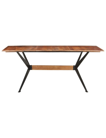 Tavolo da Pranzo 180x90x76 cm in Legno Massello di Mango