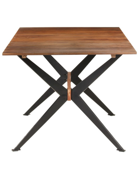 Tavolo da Pranzo 180x90x76 cm in Legno Massello di Mango