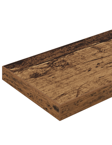 Scaffale 4 pcs Marrone 100 x 10 x 1,5 cm Legno multistrato