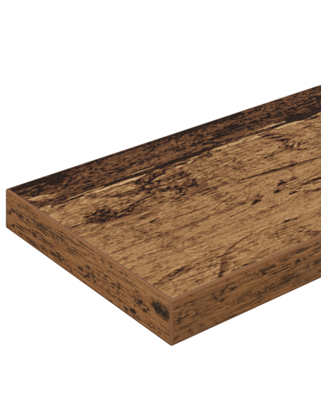 Scaffale 4 pcs Marrone 100 x 10 x 1,5 cm Legno multistrato