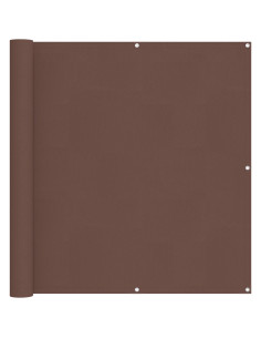 Schermo da balcone Marrone 120 x 200 cm Tessuto Oxford 2