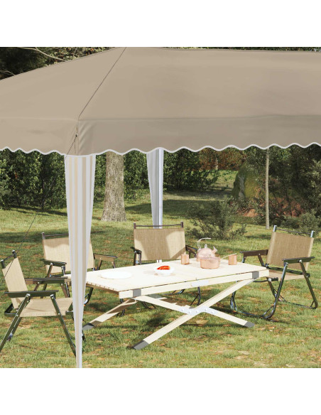 Tenda per feste a pop-up 575 x 290 x 245 cm Crema