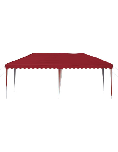 Tenda per feste a pop-up 575 x 290 x 245 cm Borgogna