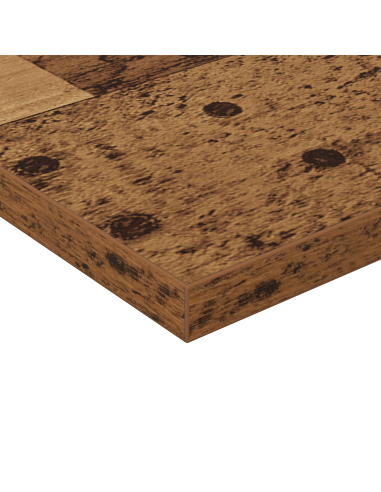 Scaffale 4 pcs Marrone 100 x 20 x 1,5 cm Legno multistrato