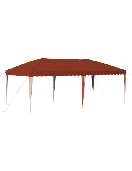 Tenda per feste a pop-up 575 x 290 x 245 cm Terracotta