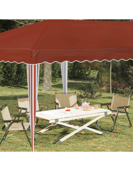 Tenda per feste a pop-up 575 x 290 x 245 cm Terracotta