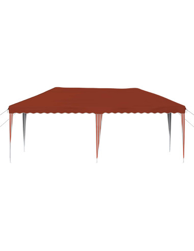 Tenda per feste a pop-up 575 x 290 x 245 cm Terracotta