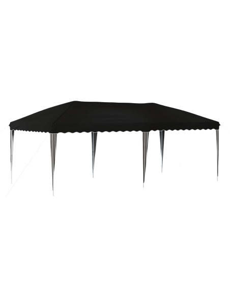 Tenda per feste a pop-up 575 x 290 x 245 cm Nero