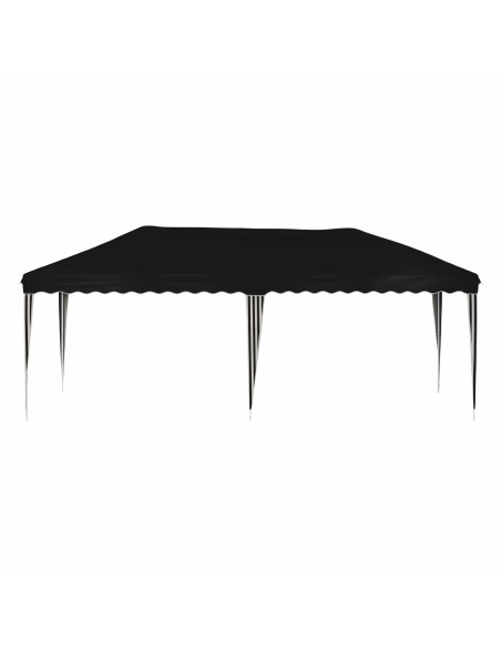 Tenda per feste a pop-up 575 x 290 x 245 cm Nero