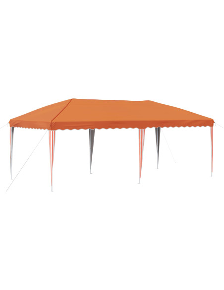Tenda per feste a pop-up 575 x 290 x 245 cm Arancione