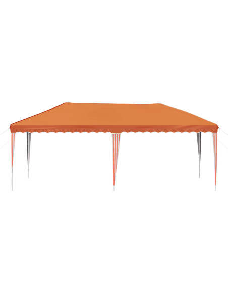 Tenda per feste a pop-up 575 x 290 x 245 cm Arancione