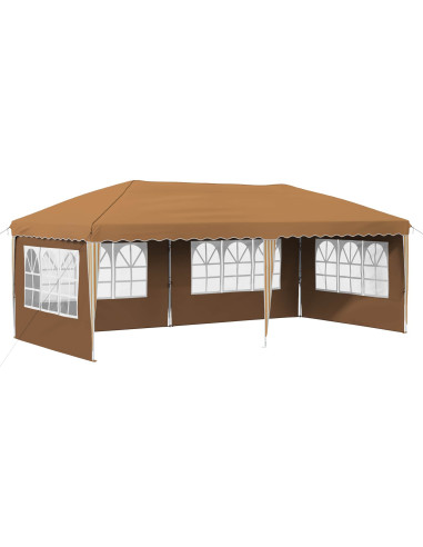 Tenda per feste a pop-up 575 x 289 x 245 cm Beige