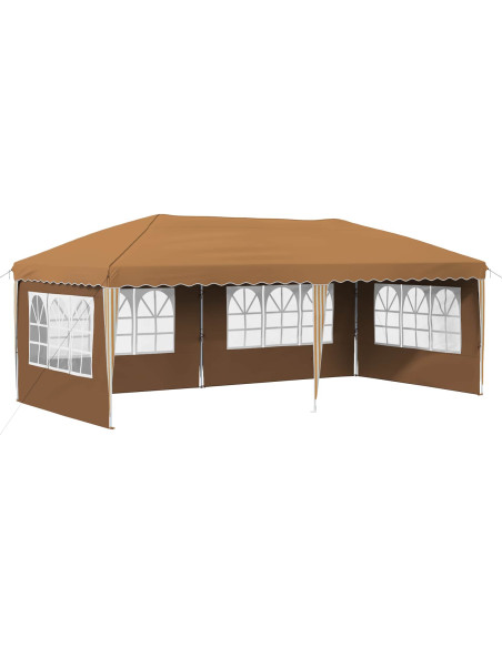 Tenda per feste a pop-up 575 x 289 x 245 cm Beige