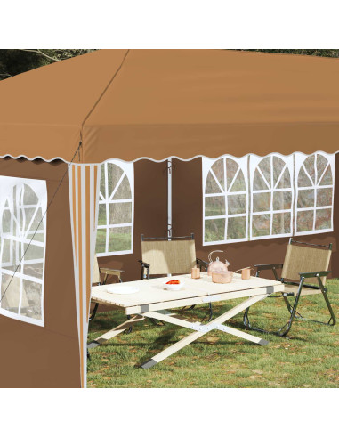 Tenda per feste a pop-up 575 x 289 x 245 cm Beige