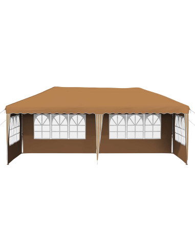 Tenda per feste a pop-up 575 x 289 x 245 cm Beige