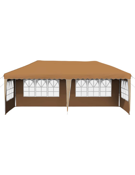 Tenda per feste a pop-up 575 x 289 x 245 cm Beige