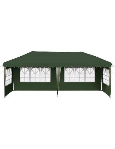 Tenda per feste a pop-up 575 x 289 x 245 cm Verde