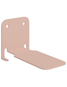 Mensola sospesa con lo scaffale 8 pcs Rosa 6 x 10,8 x 6,6 cm 2