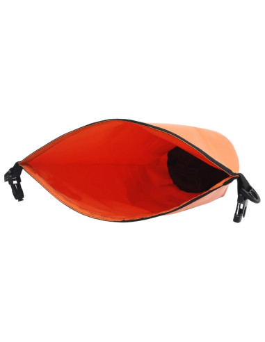 Borsa Impermeabile con Cerniera Arancione 30 L in PVC