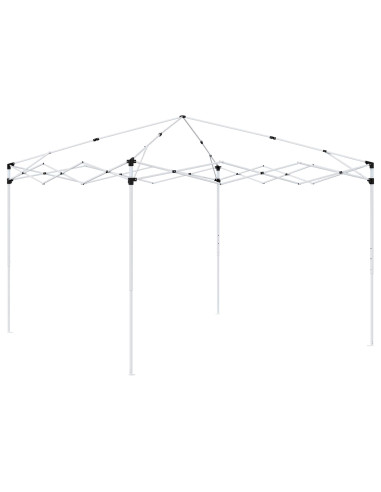 Tenda per feste a pop-up Nero 288 x 288 x 245 cm Tessuto Oxford