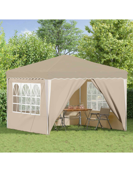 Tenda per feste a pop-up Crema 288 x 288 x 245 cm
