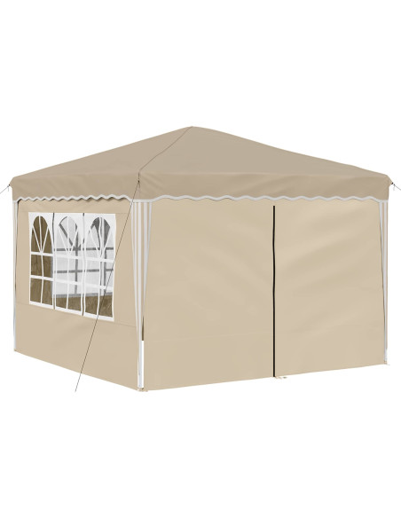 Tenda per feste a pop-up Crema 288 x 288 x 245 cm