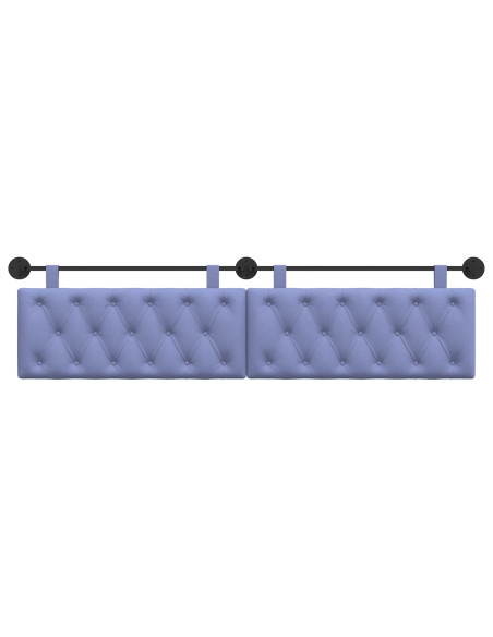Testata appesa Blu jeans 210 x 55 x 7 cm Tessuto
