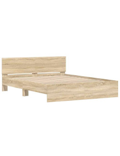 Struttura del letto Sonoma 152 x 203 cm Legno multistrato 2