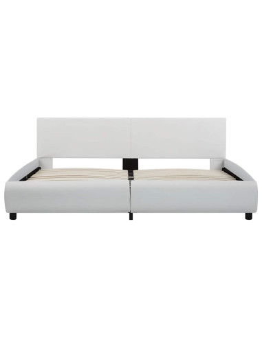Giroletto con LED Bianco in Similpelle 160x200 cm