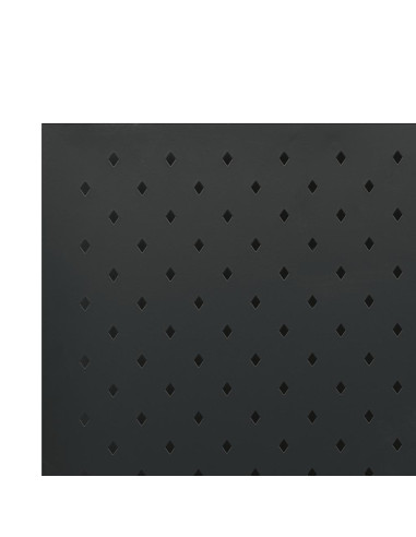 Paravento a 5 Pannelli 2 pz Nero 200x180 cm in Acciaio