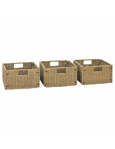Mobile Vanità Bagno e Lavandini Marmo Crema Legno Massello Teak