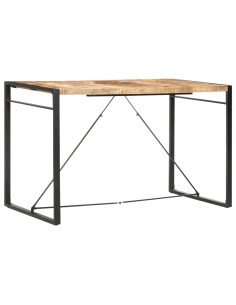 Tavolo da Bar 180x90x110cm in Legno Massello di Mango 2