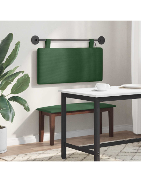 Testiera sospesa Con luce LED Verde Giungla Tessuto in Cords