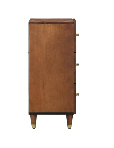 Credenza Marrone 40 x 33 x 75 cm Legno di mango massello