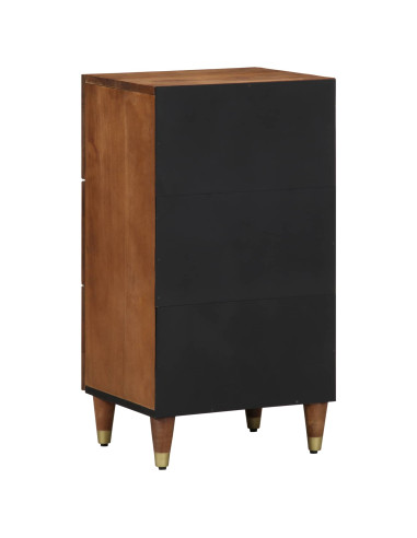 Credenza Marrone 40 x 33 x 75 cm Legno di mango massello