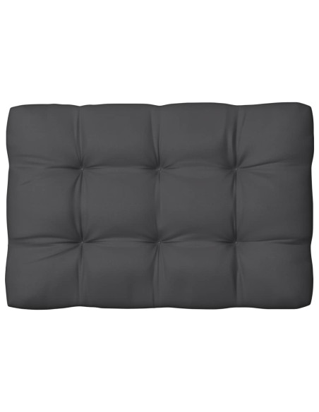 Cuscini per Divano su Pallet 7 pz Antracite
