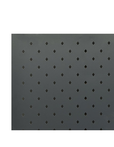 Paravento a 5 Pannelli Antracite 200x180 cm in Acciaio