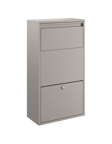 Cassetta per pacchi con archiviazione Ruggine 44 x 22 x 82 cm