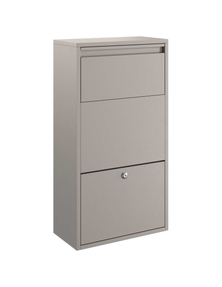 Cassetta per pacchi con archiviazione Ruggine 44 x 22 x 82 cm